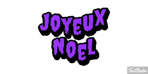 Joyeux Noël Текстовый эффект