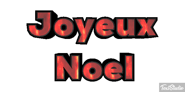 Joyeux Noël Текстовый эффект