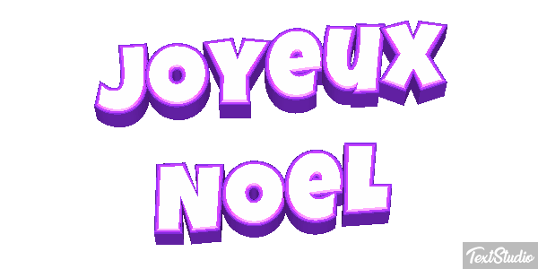 Joyeux Noël Текстовый эффект