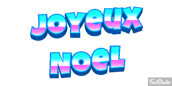 Joyeux Noël Текстовый эффект