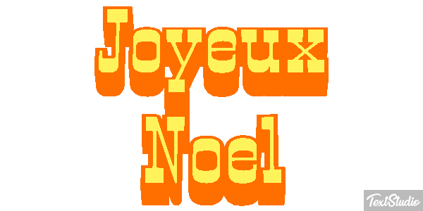 Joyeux Noël Текстовый эффект