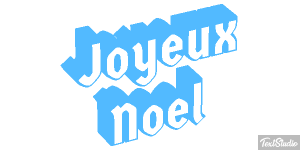 Joyeux Noël Текстовый эффект