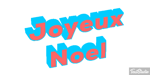 Joyeux Noël Текстовый эффект