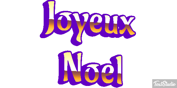 Joyeux Noël Текстовый эффект