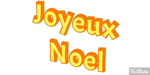 Joyeux Noël Текстовый эффект