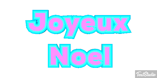 Joyeux Noël Текстовый эффект