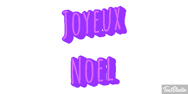 Joyeux Noël Текстовый эффект