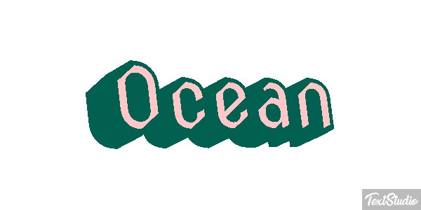 Ocean テキスト効果