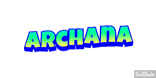 Archana Texteffekt