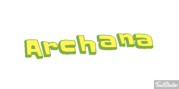 Archana Texteffekt