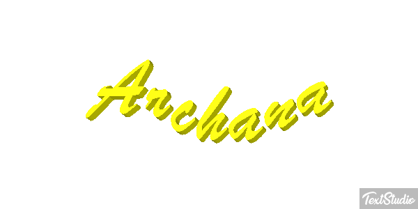 Archana Texteffekt
