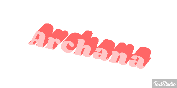 Archana Texteffekt