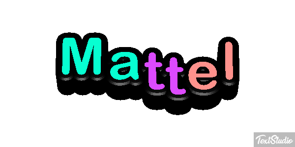 Mattel Effet de texte