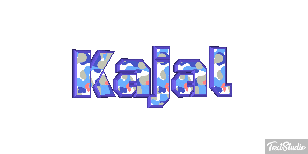 Kajal Text effect