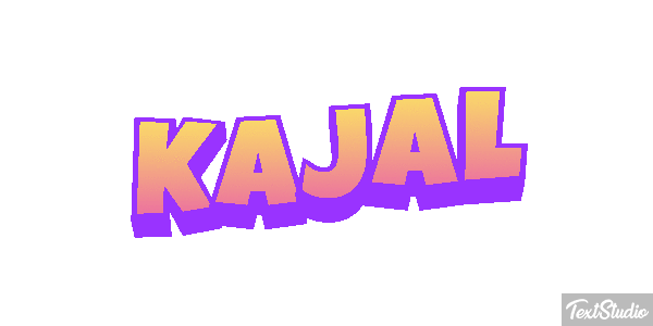 Kajal Text effect
