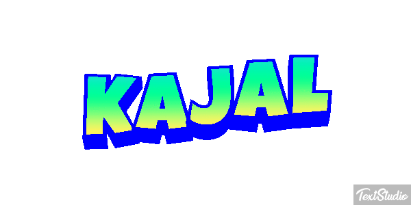 Kajal Text effect