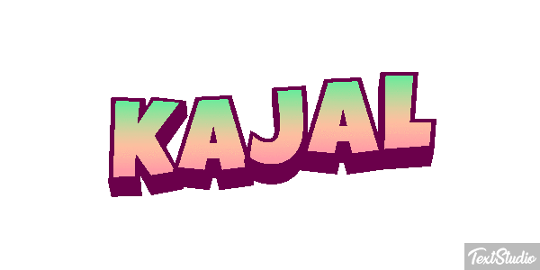 Kajal Text effect
