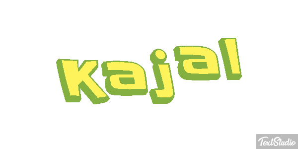 Kajal Text effect