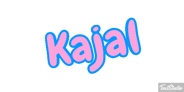 Kajal Text effect