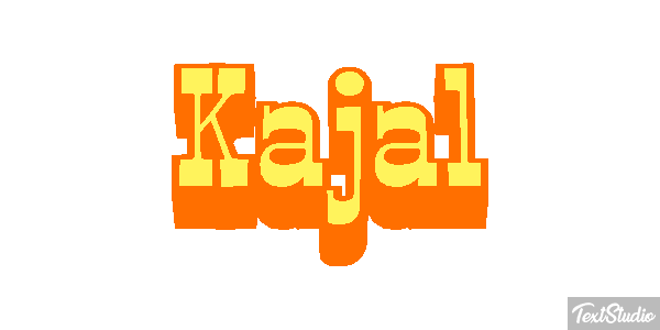 Kajal Text effect
