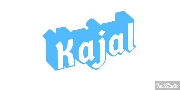 Kajal Text effect