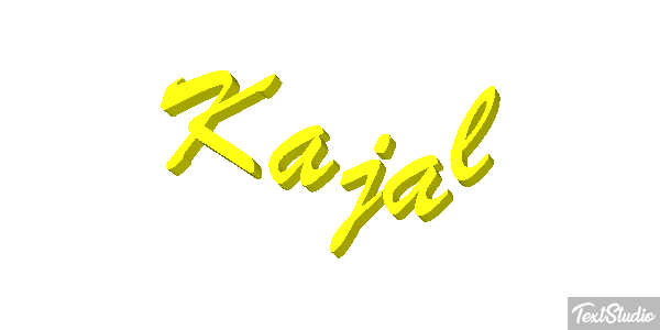 Kajal Text effect