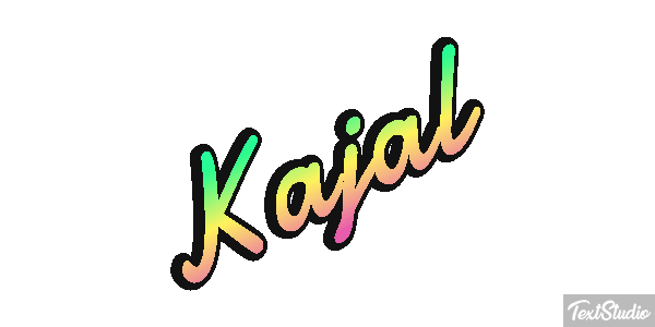 Kajal Text effect