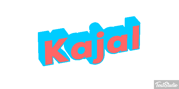 Kajal Text effect