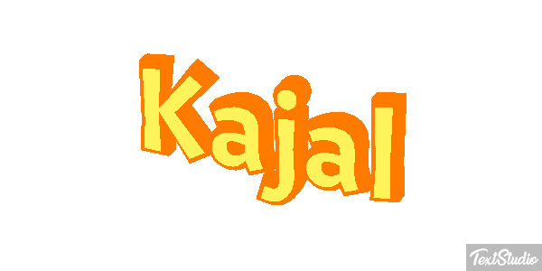 Kajal Text effect