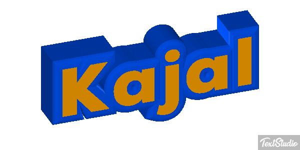 Kajal Text effect