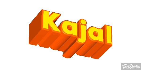 Kajal Text effect