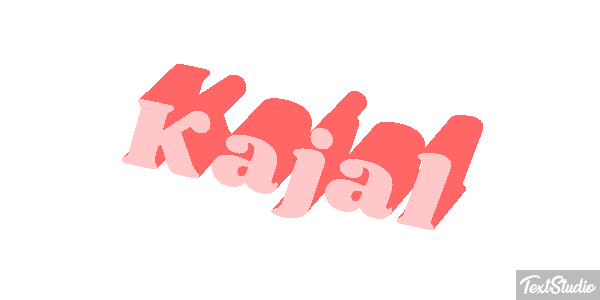 Kajal Text effect