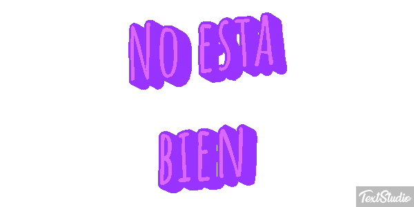 No está bien Tekst effect