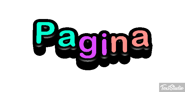 Página Efeito do texto