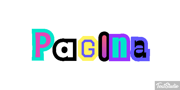 Página Efeito do texto