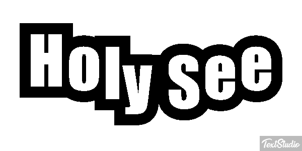 Holy See Effetto testo