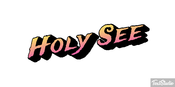 Holy See Effetto testo