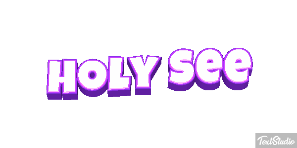 Holy See Effetto testo