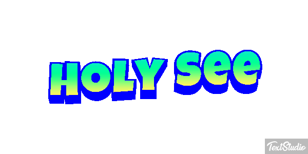 Holy See Effetto testo