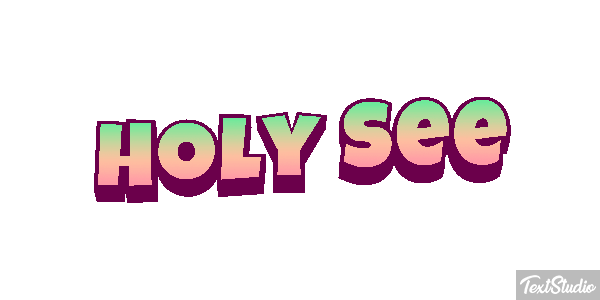 Holy See Effetto testo