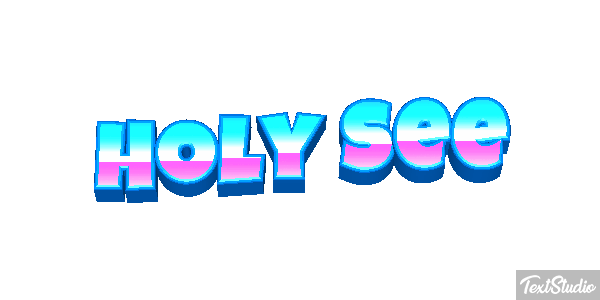 Holy See Effetto testo
