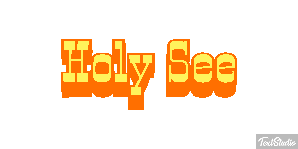 Holy See Effetto testo