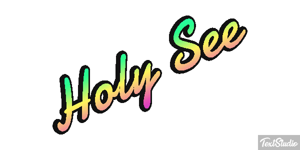 Holy See Effetto testo