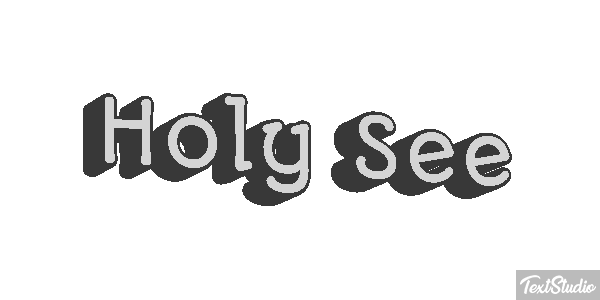 Holy See Effetto testo