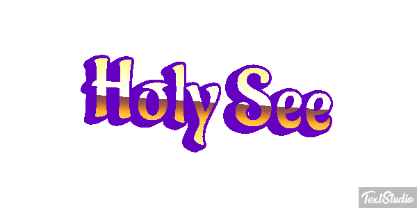 Holy See Effetto testo