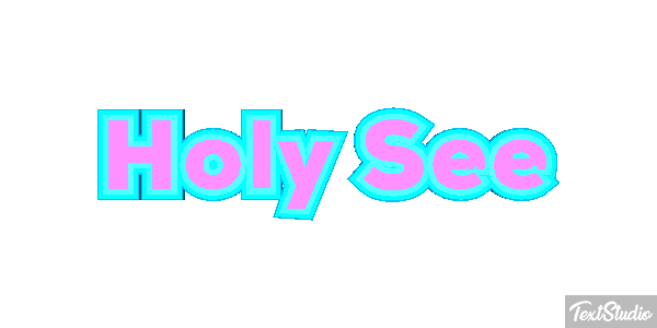 Holy See Effetto testo