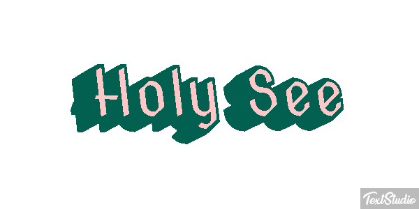 Holy See Effetto testo