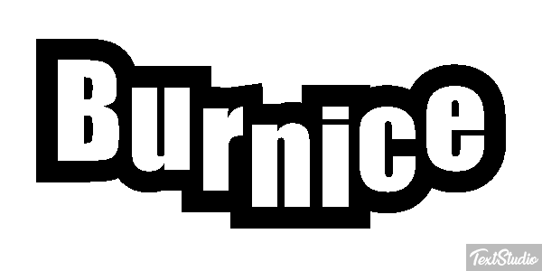 Burnice Text effect