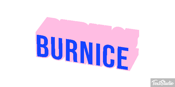 Burnice Text effect