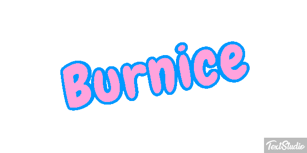 Burnice Text effect